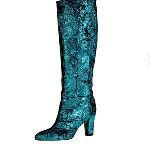 SJP by Sarah Jessica Parker Teal Heeled Boots
